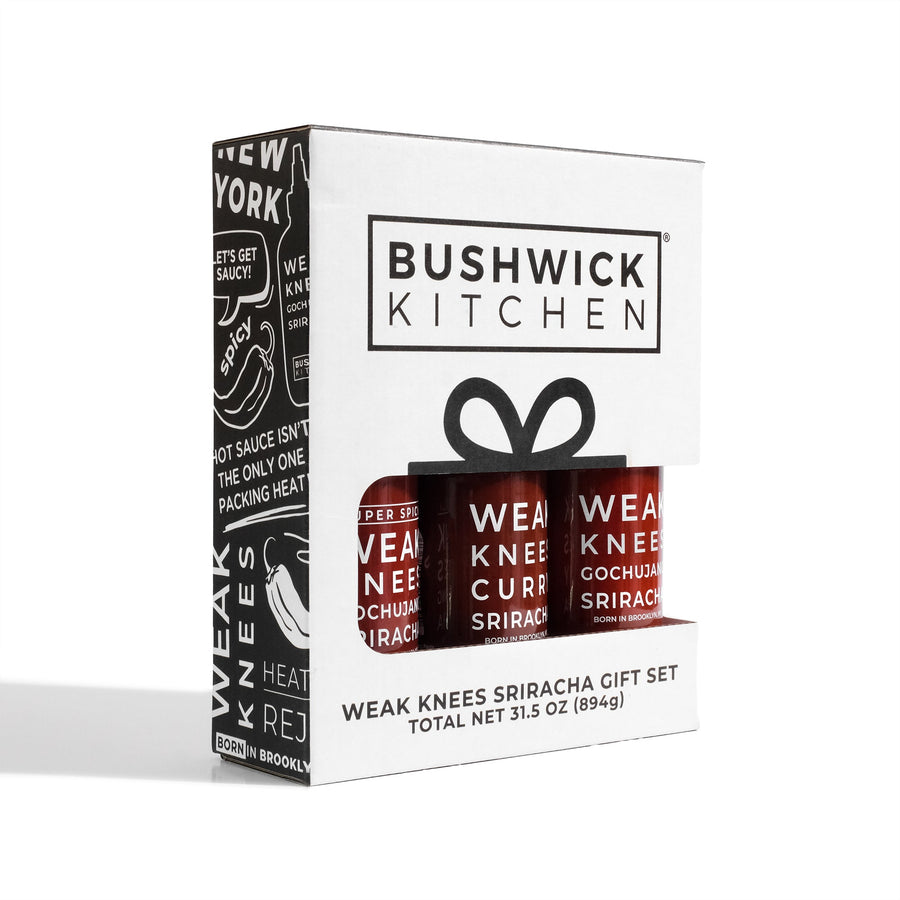 Weak Knees Sriracha Gift Set - Vibrant Counter Gift Selection