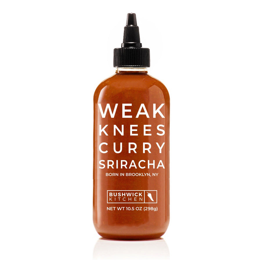 Weak Knees Curry Sriracha - Breezy Counter Sriracha Selection